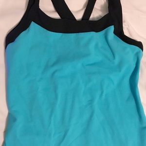 Lucy Workout Top with Built In Bra